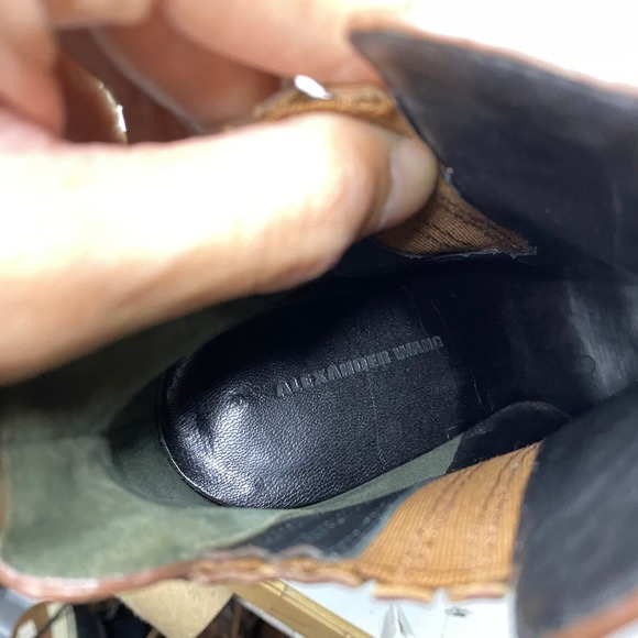 Alexander Wang Platform Chelsea Heel Ankle Boot Women's 35 US 5 EUC - Picture 7 of 8